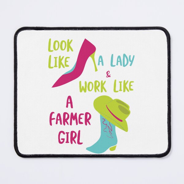Item preview, Womens Farming Look Like a Lady designed and sold by whyitsme.