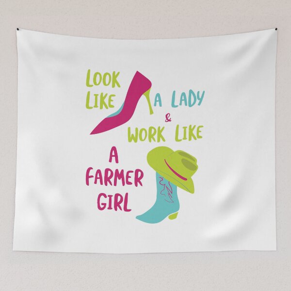 Item preview, Womens Farming Look Like a Lady designed and sold by whyitsme.
