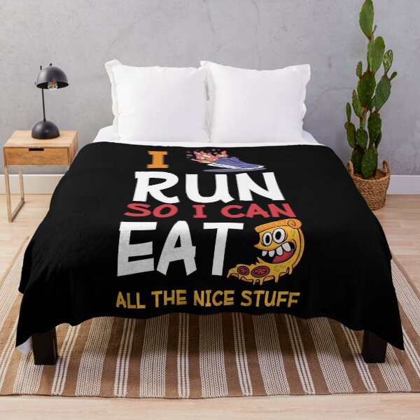 Item preview, I Run So I Can Eat All The Nice Stuff Food Lovers designed and sold by Shirtey.
