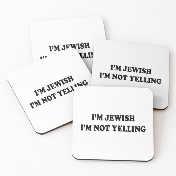 Item preview, I’m Jewish, I’m Not Yelling designed and sold by Moonfy.