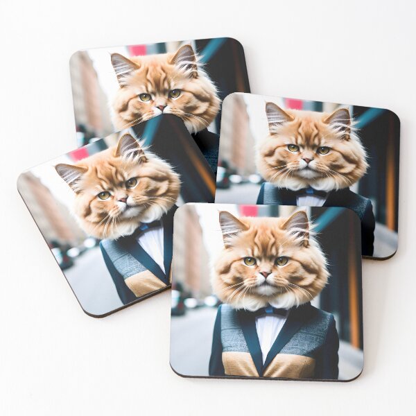Item preview, Humanoid Cat - Modern Digital Art designed and sold by Ai-michiart.