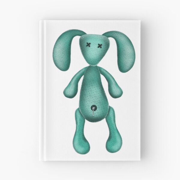Item preview, Knitted bunny toy digital illustration designed and sold by Mashusha-art.