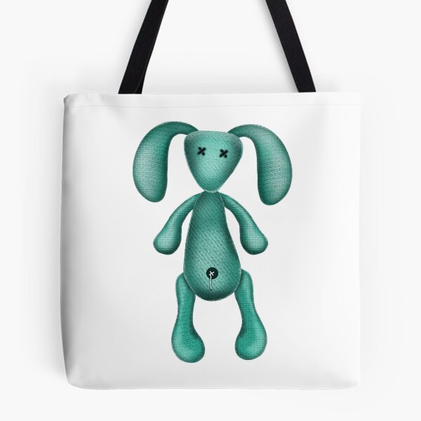 Item preview, Knitted bunny toy digital illustration designed and sold by Mashusha-art.