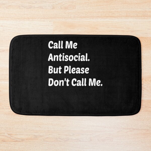 Item preview, Funny Sarcastic Quote for Antisocial People  designed and sold by Mariano ⭐⭐⭐⭐⭐.