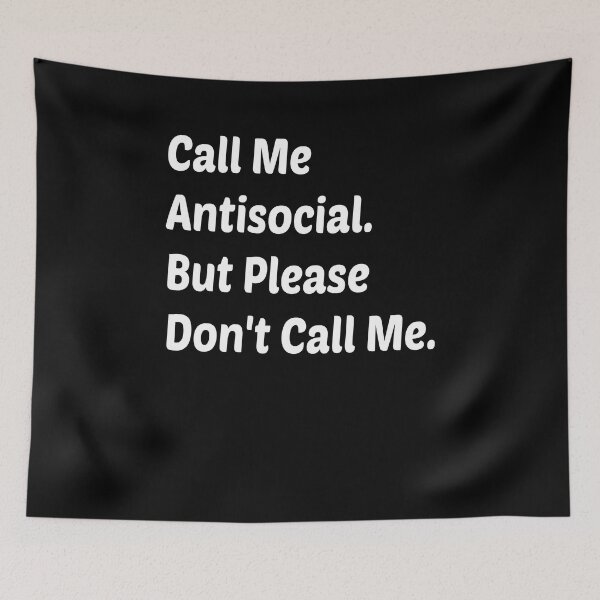 Item preview, Funny Sarcastic Quote for Antisocial People  designed and sold by Mariano ⭐⭐⭐⭐⭐.