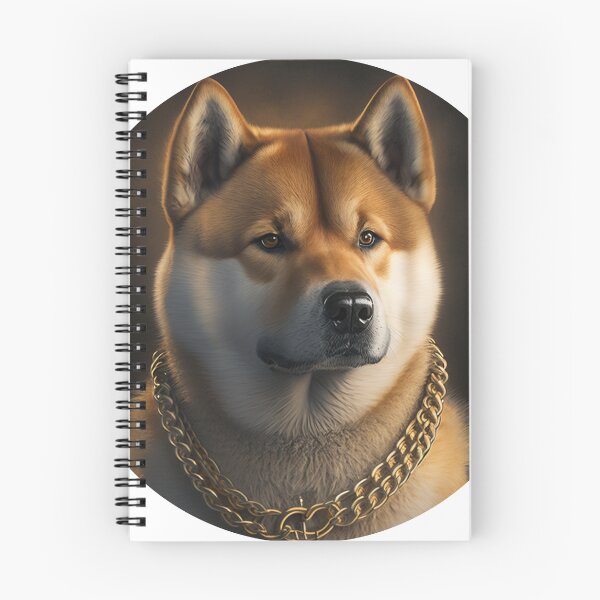 Artikelvorschau, Gangsta cooler Akita Inu-Hund entworfen und verkauft von GeekLabz.