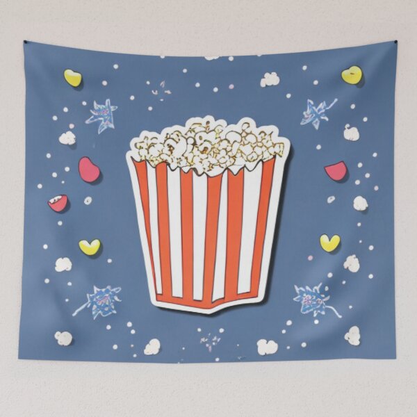 Artikelvorschau, Popcorn-Rausch - Popcorn-Party - Popcorn-Panik entworfen und verkauft von WBP Mart.