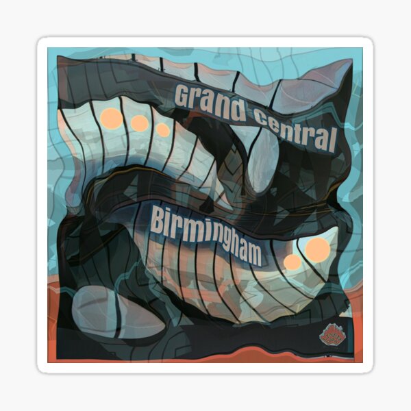 Birmingham Grand Central station Sticker