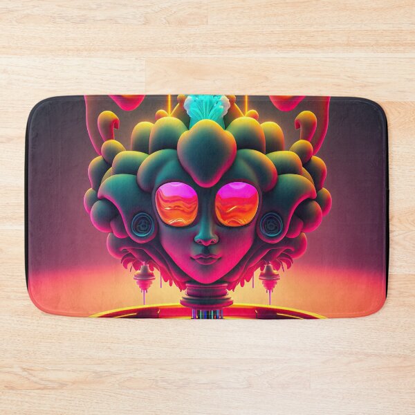 Item preview, Supermind Version M -  Incredible Psychedelic Abstract Vision of Transhumanist Future - very high resolution  - Original Artwork designed and sold by CloudofKnowing.
