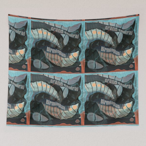 Item preview, Birmingham Grand Central station designed and sold by Linandara.