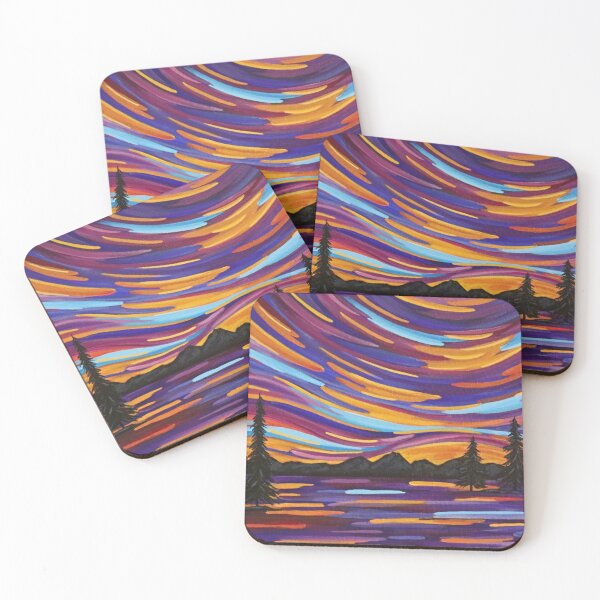 Item preview, Autumn Sunset designed and sold by Megan JL Evans Art.
