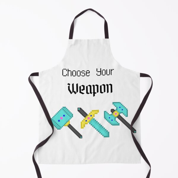 Item preview, Choose your Weapon Pixel Gamer designed and sold by GamesR4Girls.