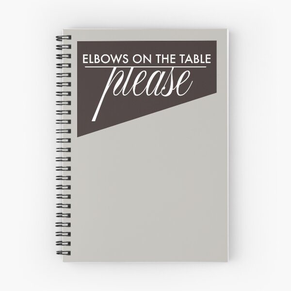 Item preview, Elbows On The Table (please)  designed and sold by PoliteAdjacent.
