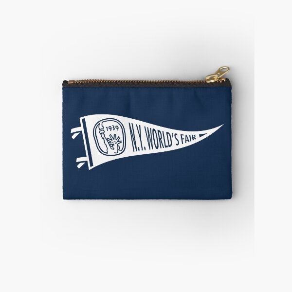 Item preview, 1939-40 New York World's Fair - Statue Pennant (White) designed and sold by deadmansupplyco.