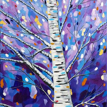 Artwork thumbnail, Bewitching Birch by Megan JL Evans Art