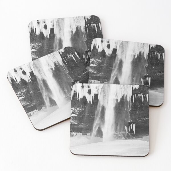 Item preview, Seljalandsfoss B&W designed and sold by Kate-P-.