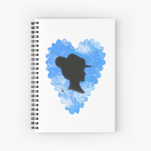 The Lady and her Daydreams Spiral Notebook