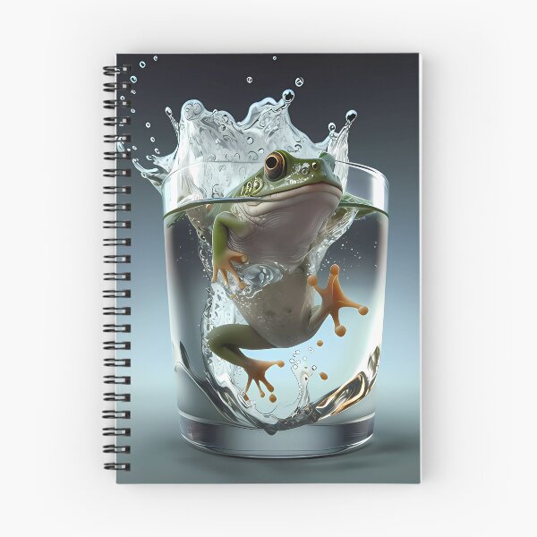 Item preview, Funny frog in a water glass designed and sold by SMILE88.