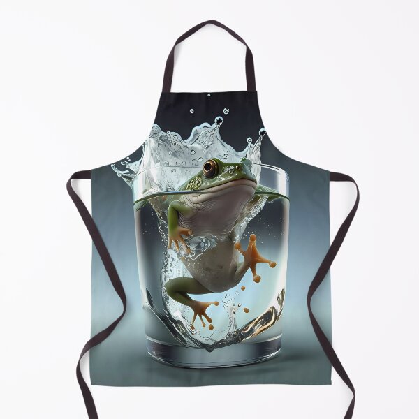Item preview, Funny frog in a water glass designed and sold by SMILE88.