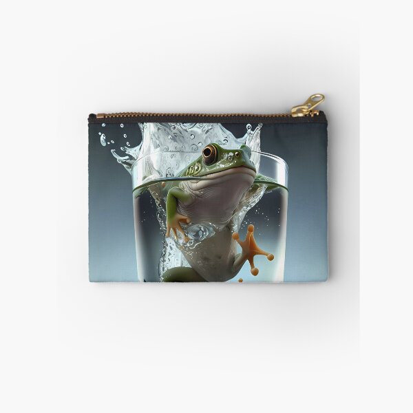 Item preview, Funny frog in a water glass designed and sold by SMILE88.