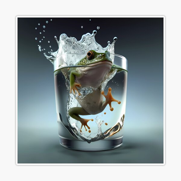 FUNNY DANCING FROG TOAD LURCH GIFT' Water Bottle