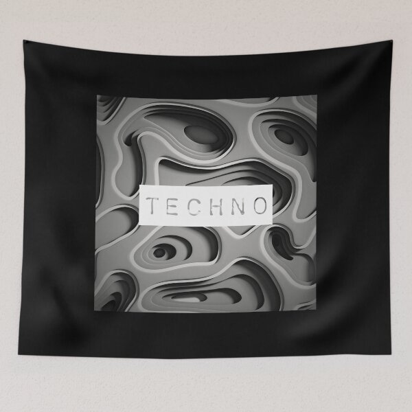 Item preview, Techno 3D design designed and sold by Aline22.