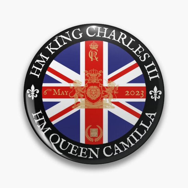 Item preview, KING CHARLES III & QUEEN CAMILLA Royal Coronation Day 2023 designed and sold by Krafty  Arts Studio.
