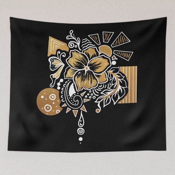 Item preview, Flower doodles designed and sold by Catb0x.