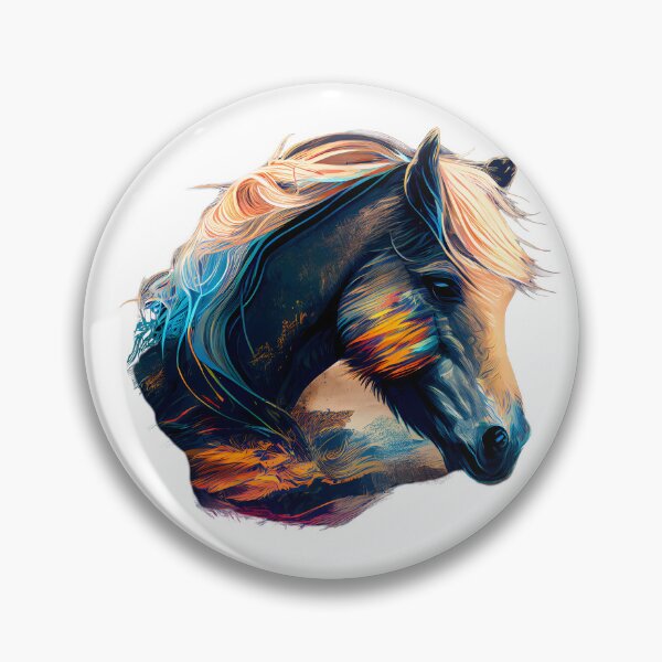 Item preview, Norwegian Fjord Horse Artwork - Horses 5 designed and sold by MLArtifex.