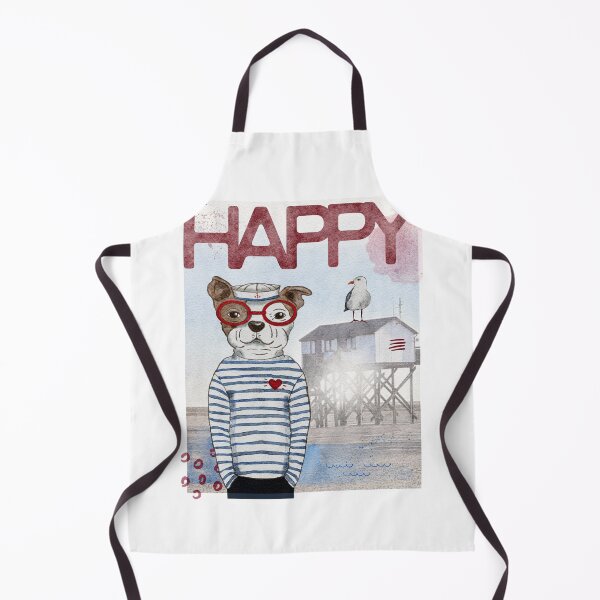 Item preview, Happy by the sea in St. Peter-Ording designed and sold by FrauBlaschi.