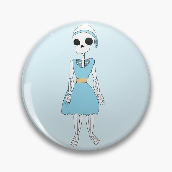 Item preview, Cute Skeley Wearing Light Blue designed and sold by StarEyedUnicorn.