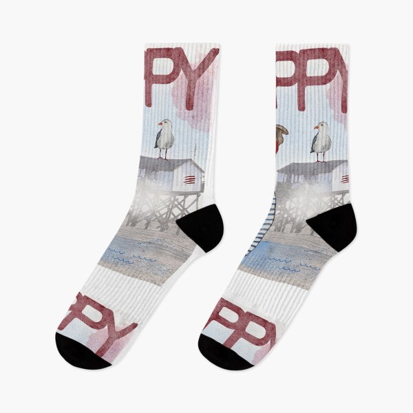 Item preview, Happy by the sea in St. Peter-Ording designed and sold by FrauBlaschi.
