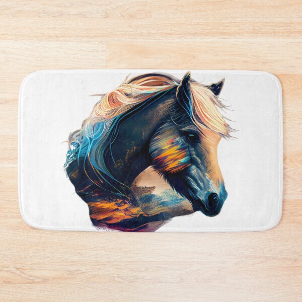 Item preview, Norwegian Fjord Horse Artwork - Horses 5 designed and sold by MLArtifex.