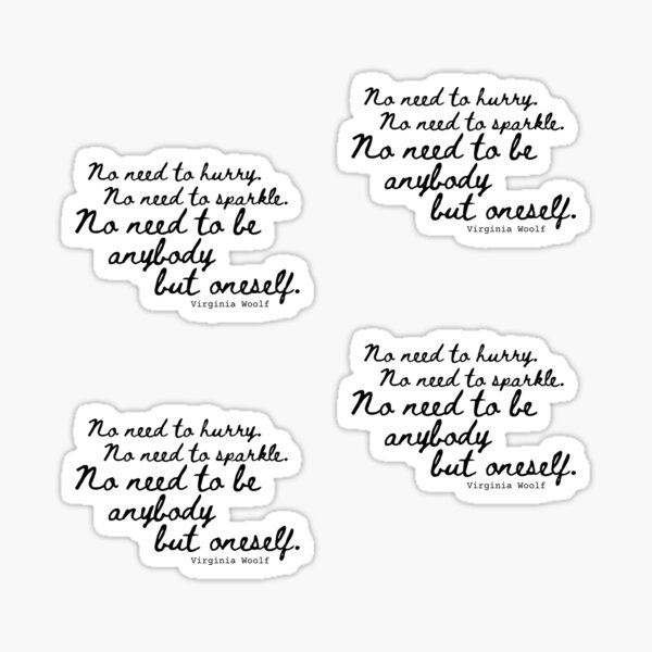 no-need-to-be-anybody-but-oneself-quote-sticker-for-sale-by