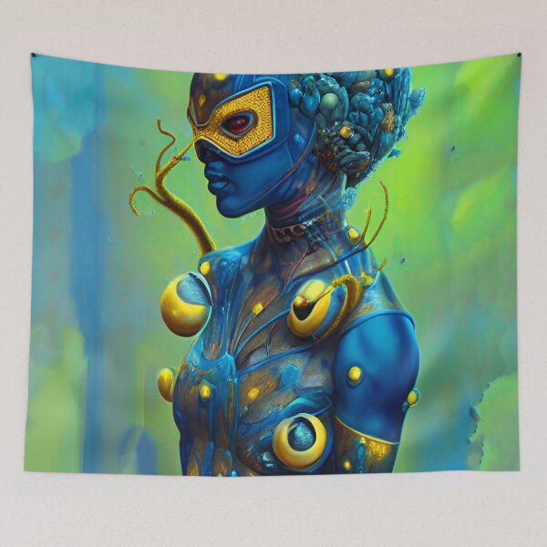 Item preview, Scarab Blue Sapphire Nature designed and sold by mghtymvrk2040.