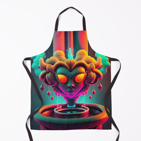 Item preview, Supermind Version F -  Incredible Psychedelic Abstract Vision of Transhumanist Future - very high resolution  - Original Artwork designed and sold by CloudofKnowing.