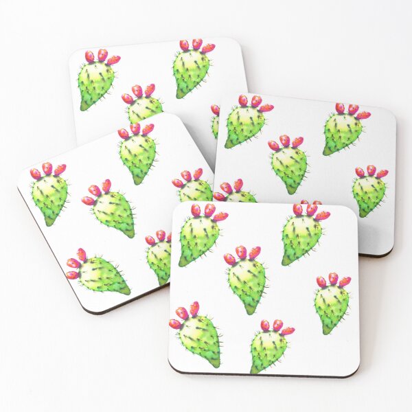 Item preview, Prickly Pear Cactus Pattern - Watercolor designed and sold by Marie W.
