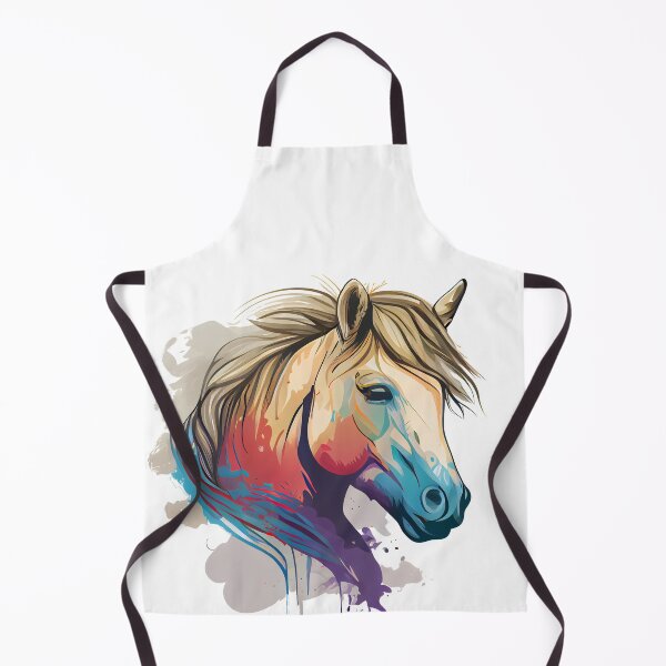 Item preview, Drawn Norwegian Fjord Horse Artwork - Horses 6 designed and sold by MLArtifex.