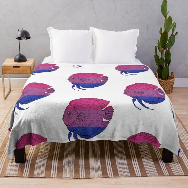 Item preview, Discus fish - King of the aquarium - bisexual colours White designed and sold by Puddmuppy.