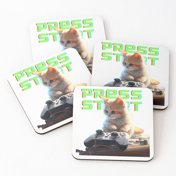 Item preview, Press Start Kitty designed and sold by chrstnslts.