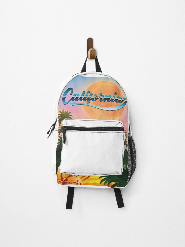 Thumbnail 1 of 3, Backpack, California vibes designed and sold by NeWaStyle.