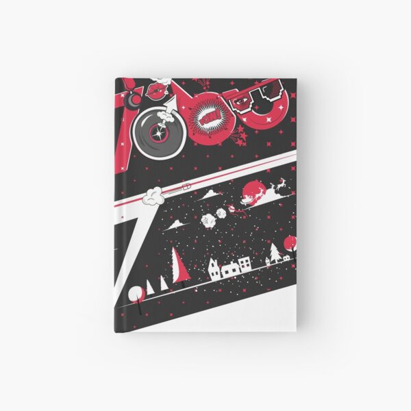 Tobu Comic Art Red Hardcover Journal