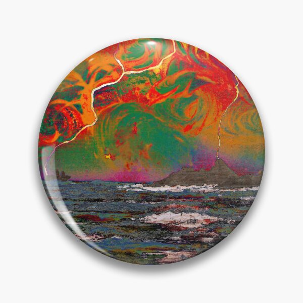 Item preview, Lightning over the ocean designed and sold by George Hutton Hunter.