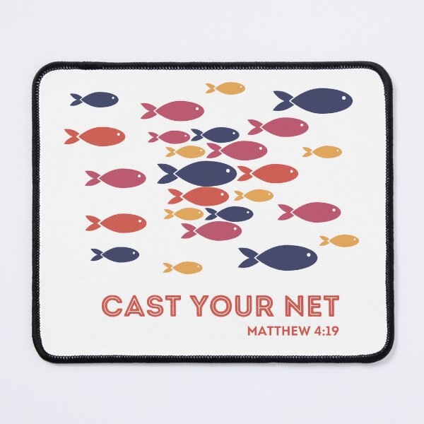 Item preview, Cast Your Net – Matthew 4:19 designed and sold by GospelWork.