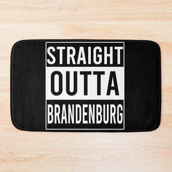 Item preview, Straight Outta Brandenburg designed and sold by Color-Sparkle.