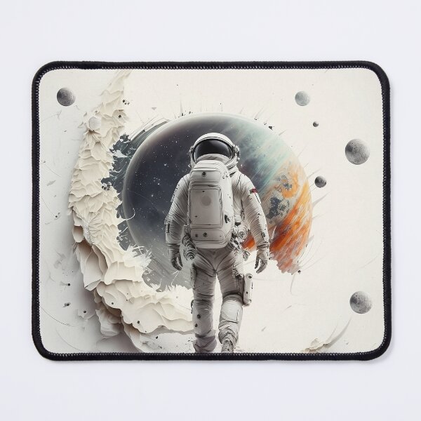 Item preview, Astronaut Going To Space - An Abstract Composition designed and sold by ByDigitalDream.
