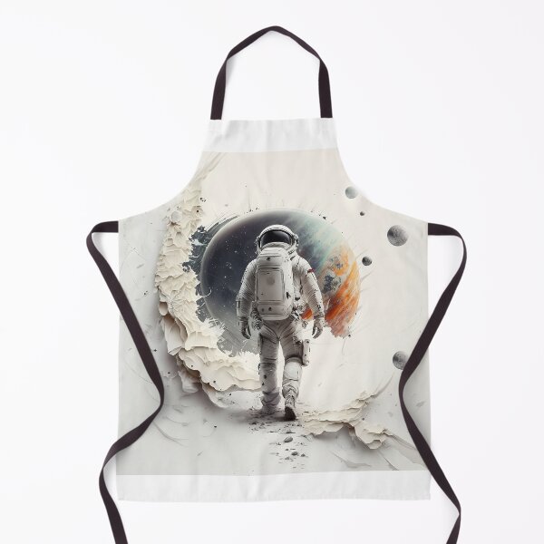 Artikelvorschau, Astronaut geht ins All - eine abstrakte Komposition entworfen und verkauft von ByDigitalDream.
