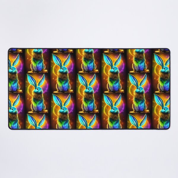 Item preview, Funny colorful bunny, designed and sold by Tw1nsAIArt.