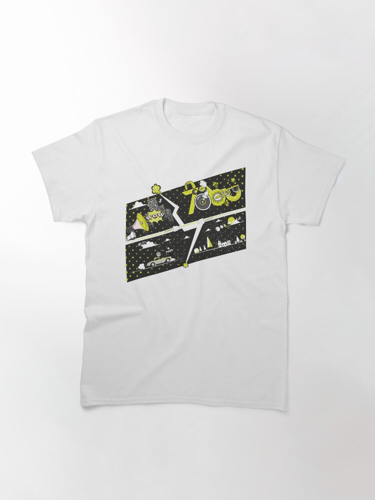 Alternate view of Tobu Yellow Comic Art Classic T-Shirt