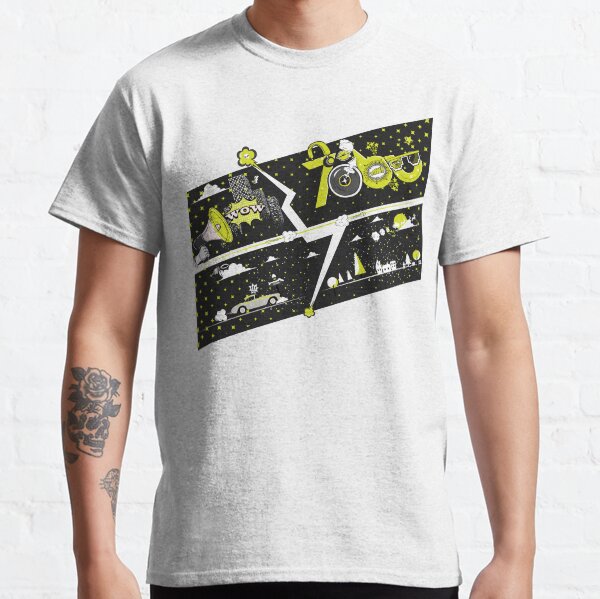 Tobu Yellow Comic Art Classic T-Shirt